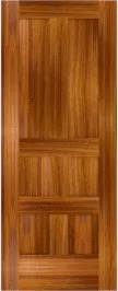 Flat  Panel  Quincy  Teak  Doors